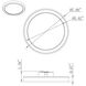Blink LED 7 inch Brushed Nickel Flush Mount Ceiling Light