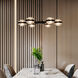 Milano Series 26 inch Black Pendant Ceiling Light, Artisan Collection
