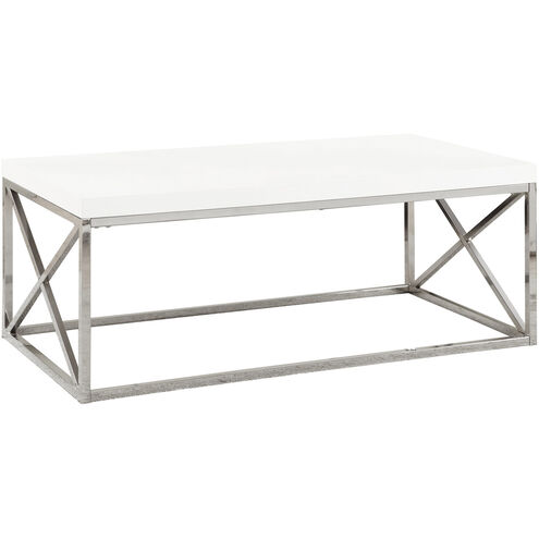 Silver Spring 44 X 22 inch White Accent Table or Coffee Table