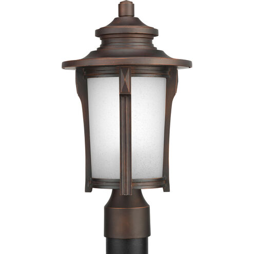 Pedigree 1 Light 16 inch Autumn Haze Outdoor Post Lantern
