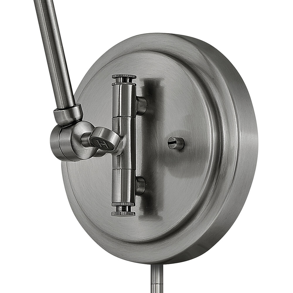 Arti 1 Light 7.75 inch Polished Antique Nickel Indoor Wall Sconce Wall Light