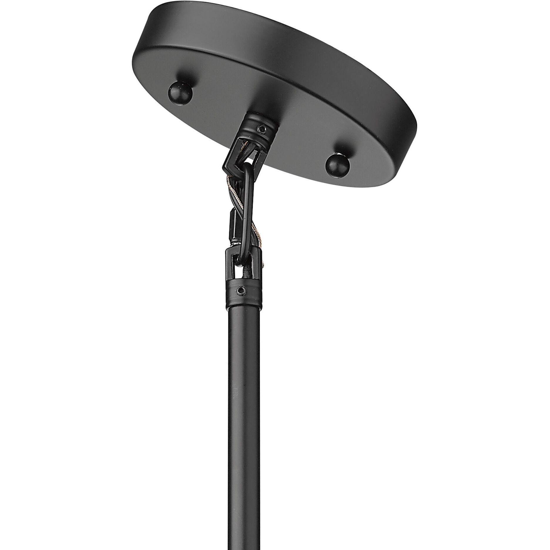 Yep Zoey Pendant Ceiling Light in Matte Black, Large