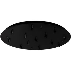 Canopy 1 Light 120 Black LED Canopies Ceiling Light