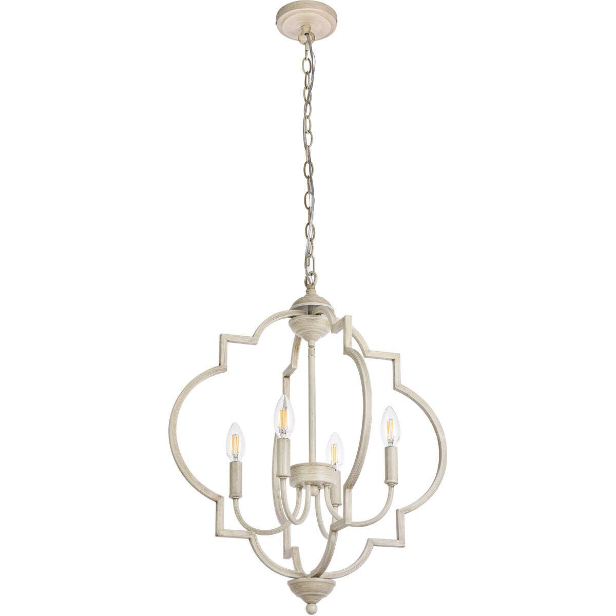 Sandara 4 Light 20 inch Weathered Dove Pendant Ceiling Light