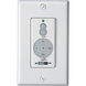 Aire White Wall Mount Fan Control