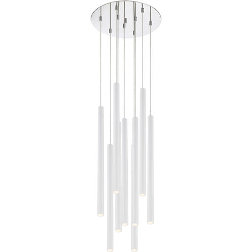 Forest LED 16 inch Chrome Chandelier Ceiling Light