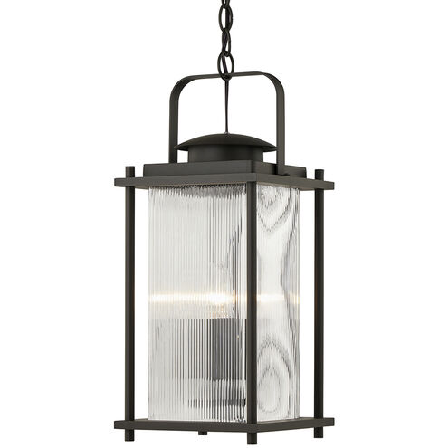 James Bay 3 Light 8.5 inch Bronze Outdoor Pendant