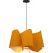 Camila 1 Light 26.4 inch Ocher Pendant Ceiling Light in Ocher/Ash, WEP Collection