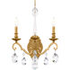 Renaissance Nouveau 2 Light 8 inch Heirloom Gold Wall Sconce Wall Light