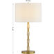 Bartow 30 inch 100 watt Table Lamp Portable Light