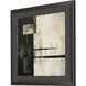 Shattered Impressions Black and Beige and Brown and Neutral Framed Art