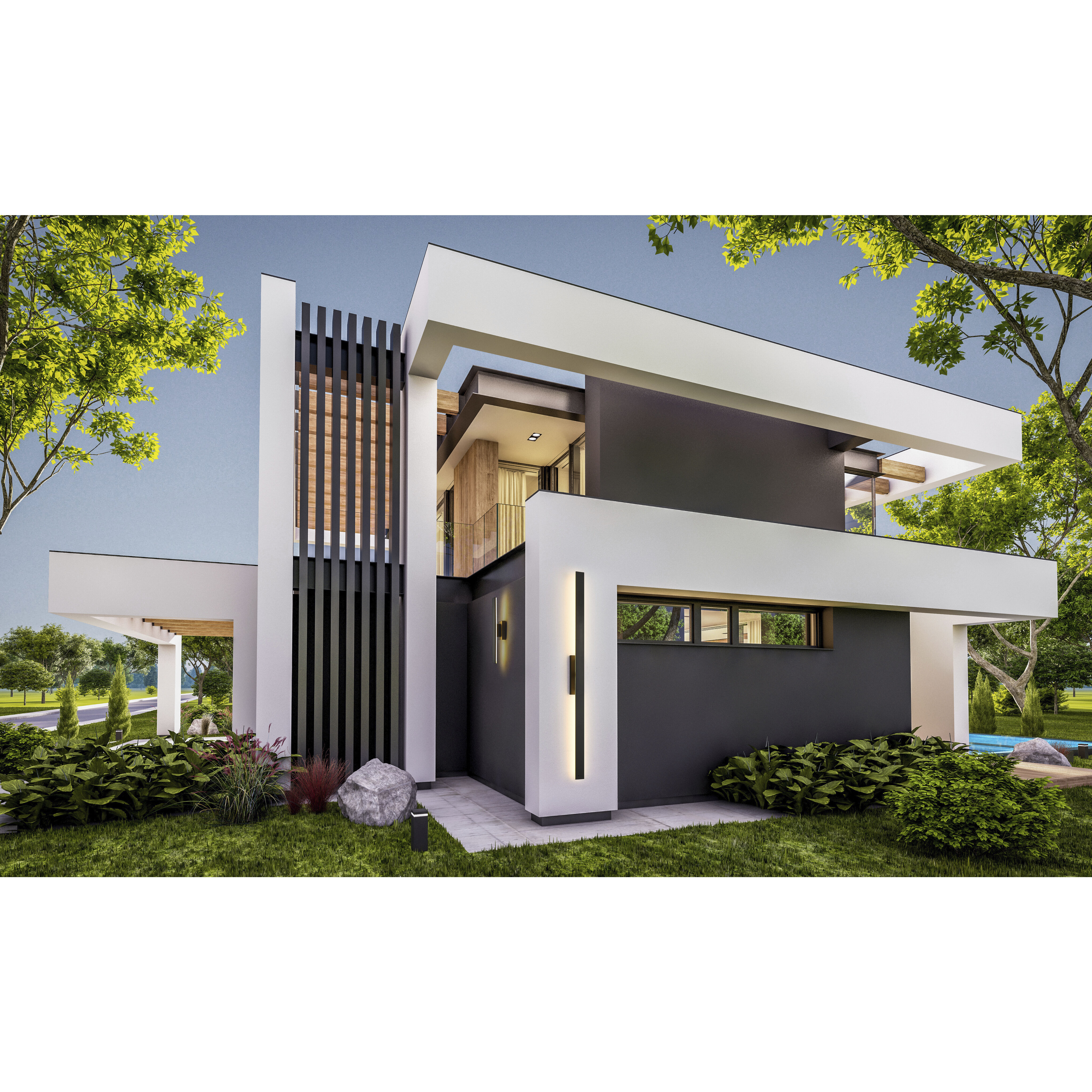 Stylet LED 3.75 inch Sand Black Outdoor Wall Light