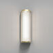Versailles LED 4.92 inch Matte Gold Bathroom Wall Light