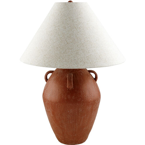 Colorado 28 inch 150 watt Red Accent Table Lamp Portable Light