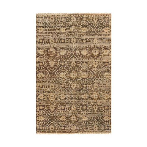Dorset 102 X 66 inch Dark Brown/Camel/Taupe/Ivory Rugs, Wool