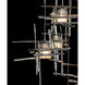 Tura 9 Light 29.6 inch Sterling Pendant Ceiling Light, Round