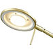 Dessau Flex 18 inch 13.00 watt Satin Brass Desk Lamp Portable Light