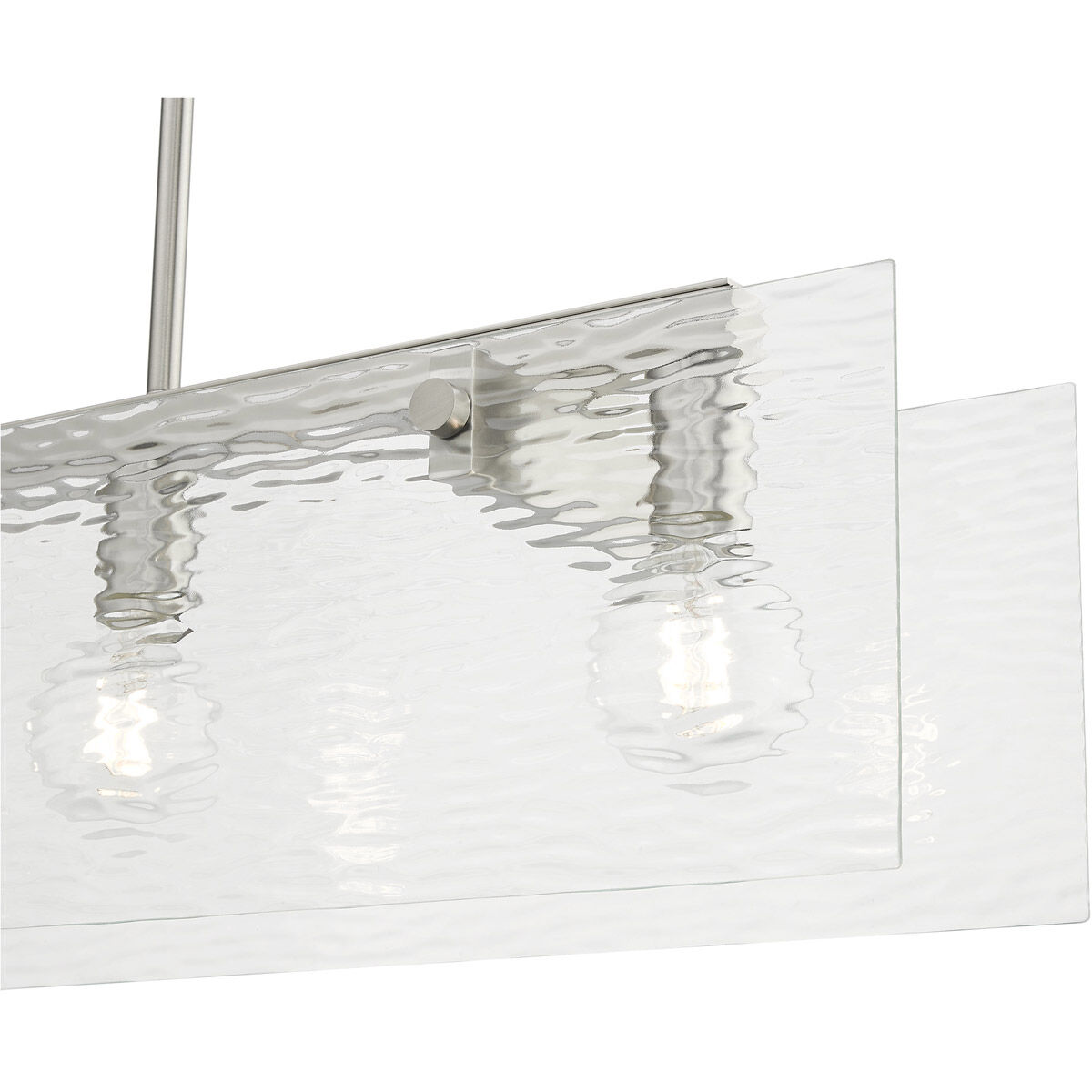 Ashcroft 3 Light 7 inch Brushed Nickel Chandelier Ceiling Light