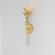 Paloma 1 Light 4.75 inch Gold Leaf Wall Sconce Wall Light