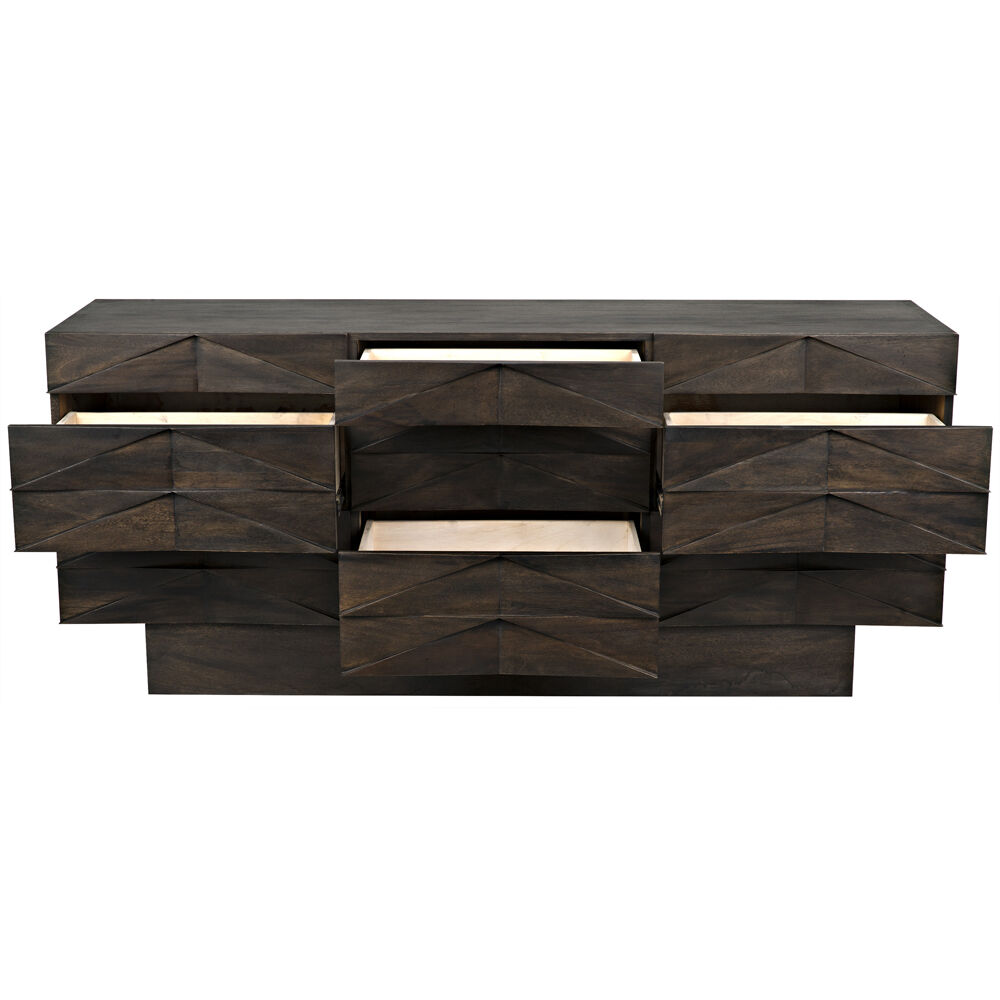 Drake 75 X 22 inch Ebony Walnut Sideboard