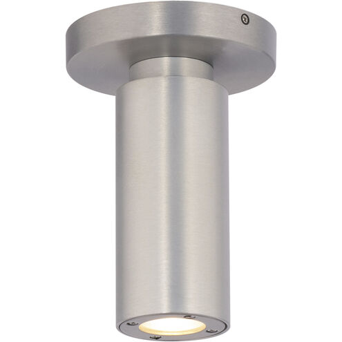Caliber LED 2.63 inch Brushed Aluminum Flush Mount Ceiling Light, dweLED