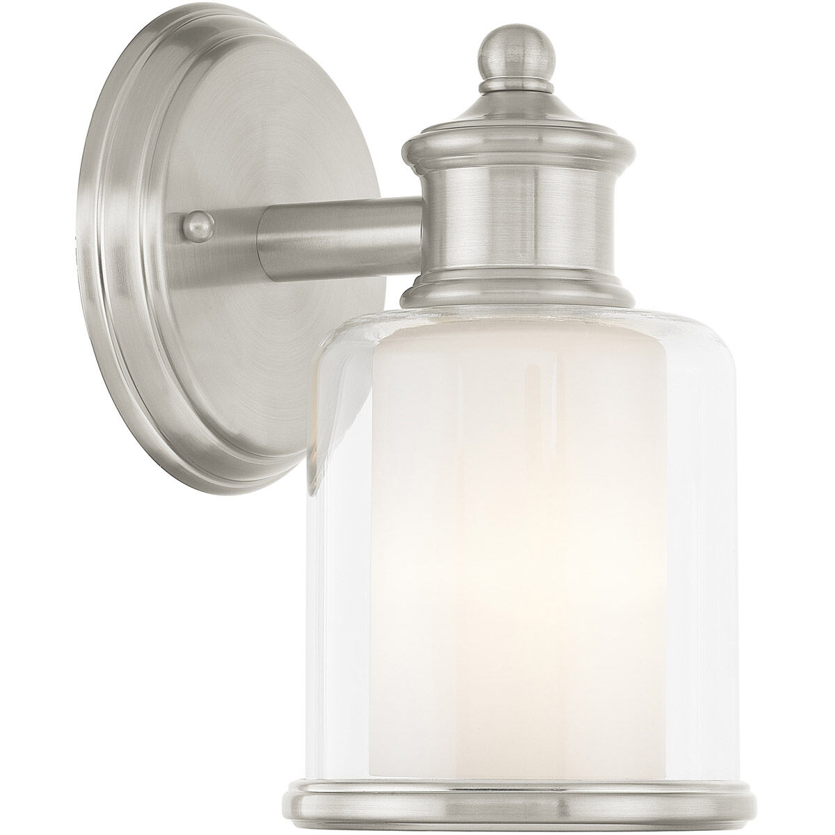 Middlebush 1 Light 6 inch Brushed Nickel Wall Sconce Wall Light