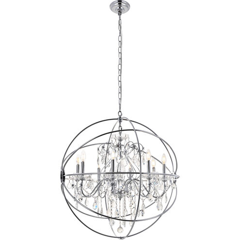 Cordelia 8 Light 32 inch Chrome Pendant Ceiling Light