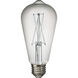 Branded Lamps LED ST19 - ST19 M - E-26 Medium 7.5 watt 120 2700K Light Bulb