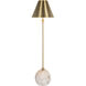 Vivianna 35.5 inch Antique Brass / Natural Tiled Alabaster Table Lamp Portable Light