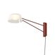 Ray 1 Light 6.25 inch Swing Arm Light/Wall Lamp