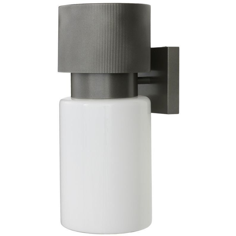 Crawford 1 Light 16 inch Marine Grade Aged Iron Outdoor Sconce