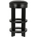 Berlin 30 inch Hand Rubbed Black Bar Stool