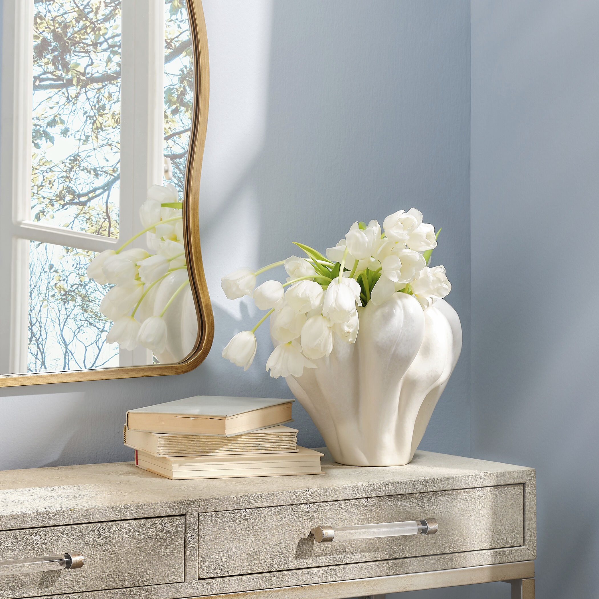 Tulip 11 X 10.5 inch Vase