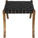 Sparti 17 inch Clear Coat Flat Stool