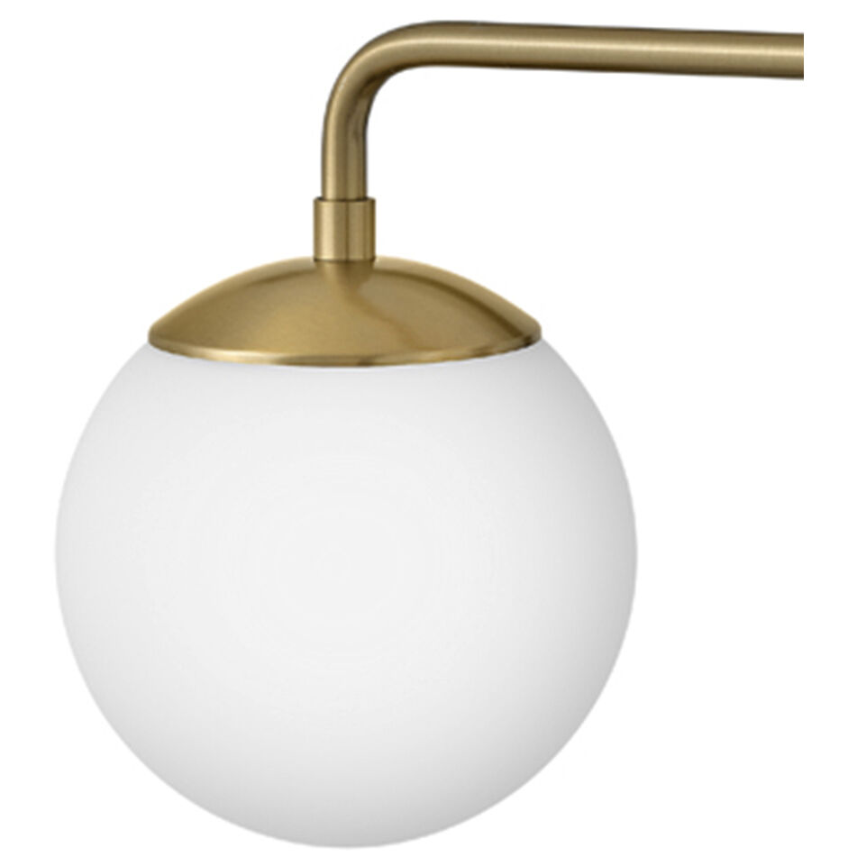 Julep LED 24 inch Lacquered Brass Bath Light Wall Light