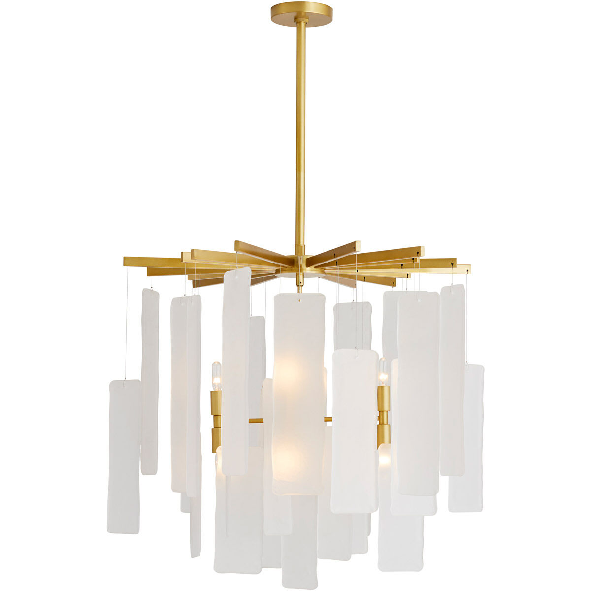 Harriet 8 Light 28.5 inch Antique Brass Chandelier Ceiling Light