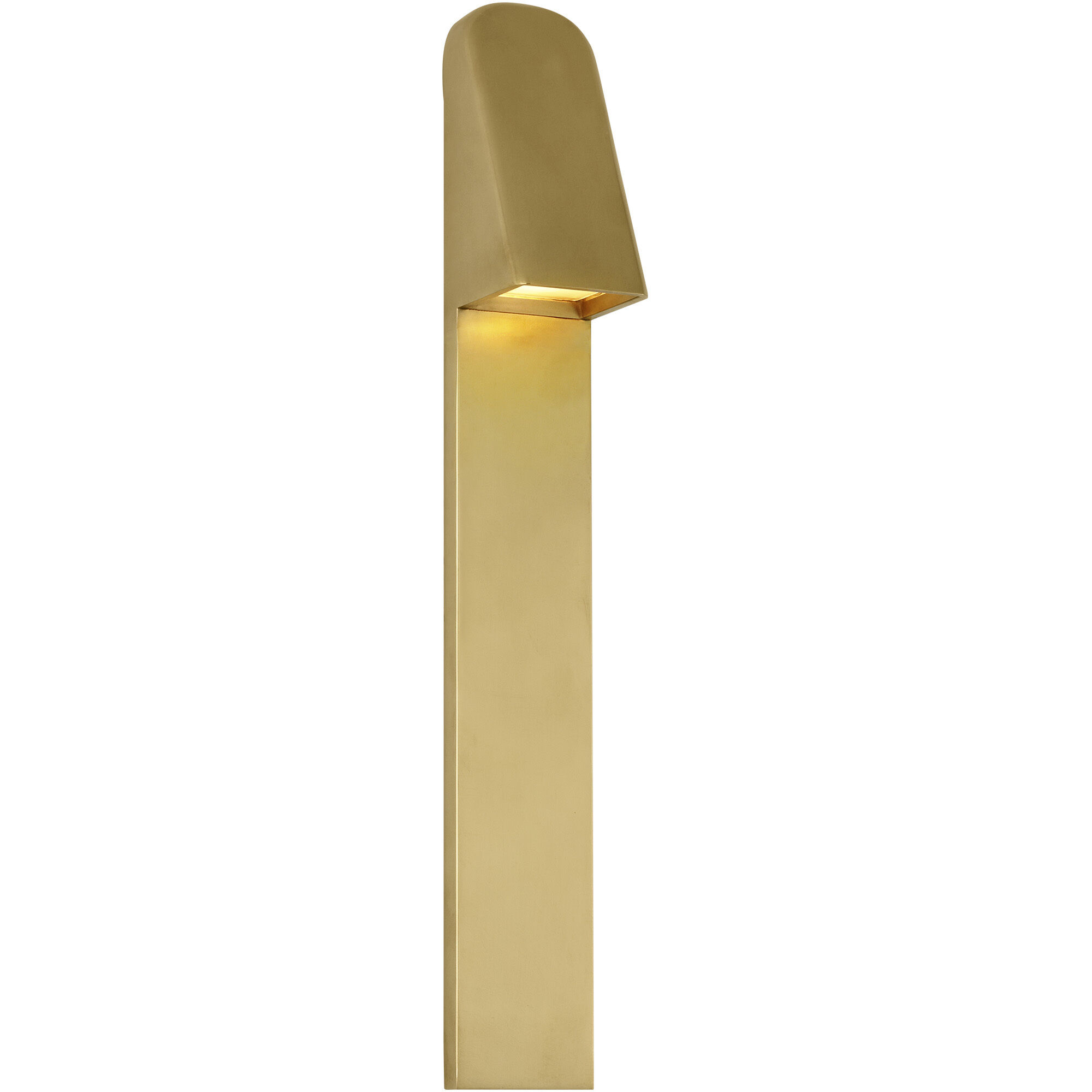 Sean Lavin Froler LED 17 inch Hand-Rubbed Antique Brass Outdoor Wall Light