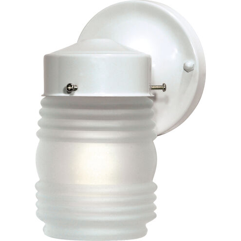 Brentwood 1 Light 9 inch Gloss White Outdoor Wall Lantern