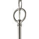 Conway 5 Light 26 inch Brushed Nickel Chandelier Ceiling Light in Incandescent
