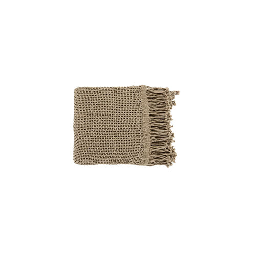 Montano 70 X 50 inch Tan Throw