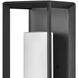Rhodes Outdoor Wall Mount Lantern in Brushed Graphite, Non-LED