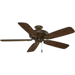 Heritage 60 inch Aged Bronze with Reclaimed Antique, Reclaimed Antique Blades Ceiling Fan