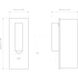 Fuse 4.02 inch Matte Gold Interior Reading Light Wall Light