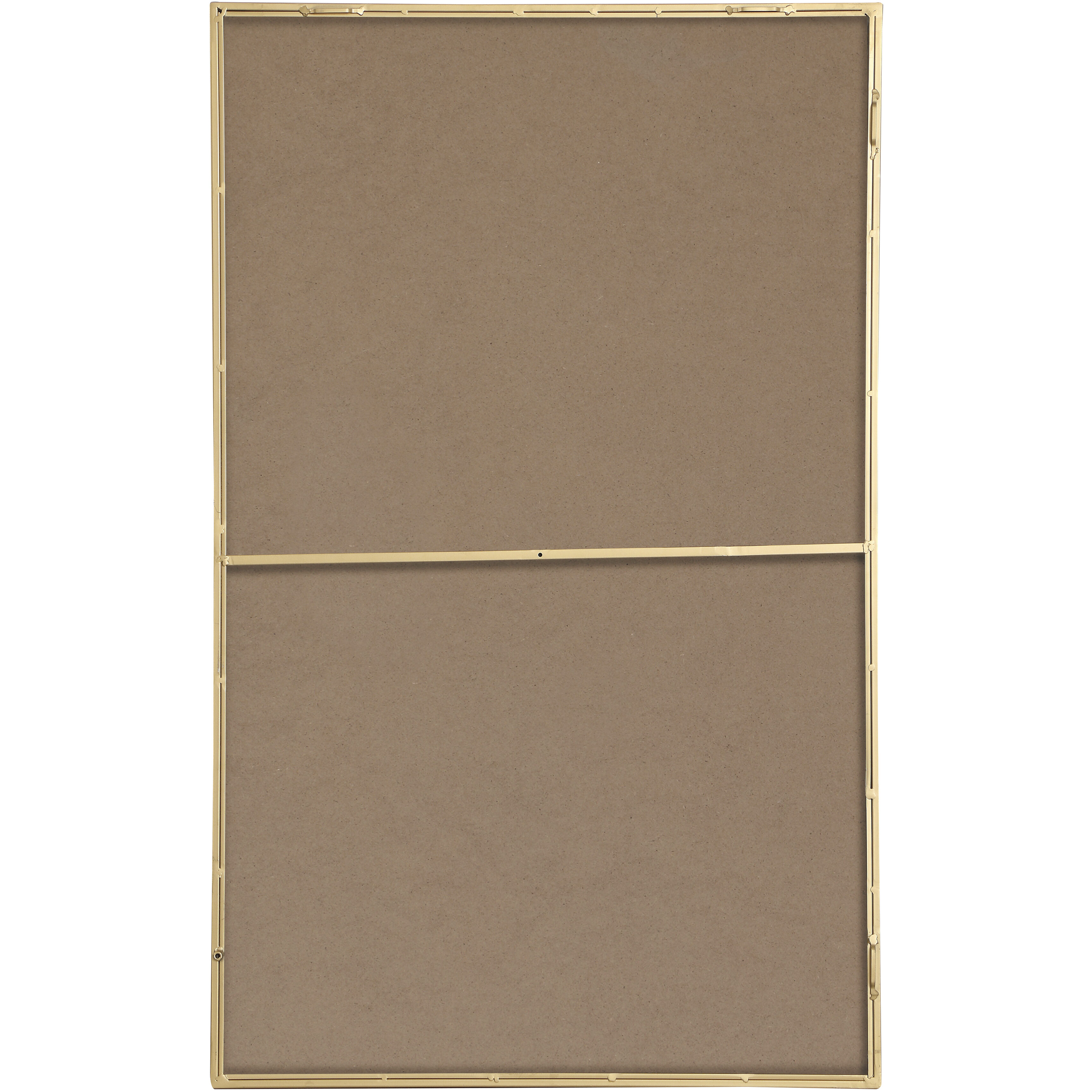 Monet 48 X 30 inch Brass Wall Mirror