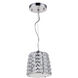 Ryder 1 Light 7 inch Chrome Mini Pendant Ceiling Light
