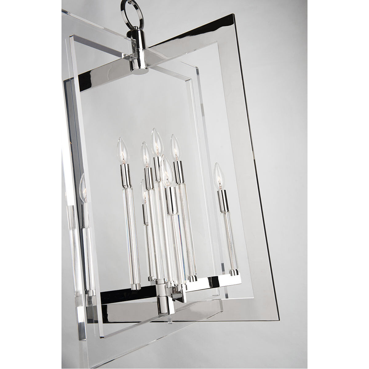 Wellington 8 Light 23 inch Polished Nickel Chandelier Ceiling Light