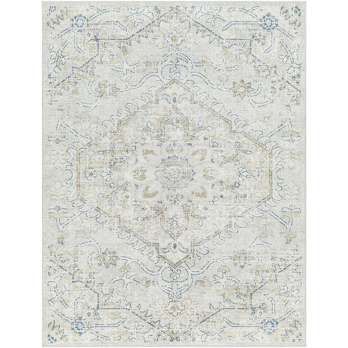 Hera 71 X 51 inch Light Grey Rug, Rectangle