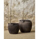 Ophelia Antique Carob Planter, Large