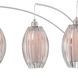 Lotuz 85 inch 60.00 watt Chrome Arc Lamps Portable Light