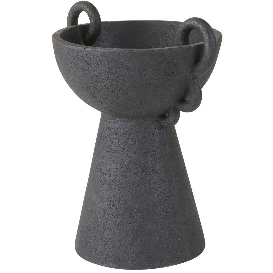 Clarke Black Outdoor Planter